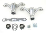 Patriot Tight Tuck Headers H8027-1 Headers, Tuck, Shorty, Steel, Ceramic Coated, Street Rod with Chevy, Small Block, Pair thumbnail 4
