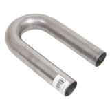 Patriot 180 Degree Bends 1.5 Inch Steel Exhaust Pipe H7007 Tubing, Degree, Mandrel U-Bend, 1 1/2 in. Diameter, 2 in. Radius, 16-Gauge, Steel, Each thumbnail 1