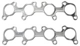 Patriot Seal-4-Good Header Gaskets 66090 Exhaust Gaskets, Header, Seal-4-Good, Aluminum, 1.905 in. Round Port, Ford, 5.0L, Pair thumbnail 2