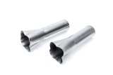 Patriot Formed Collectors H7671 Exhaust Collectors, 1 5/8 in. Primary, 2.50 in. Outlet, 4 into 1, 10.0 in. Length, Pair thumbnail 2