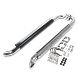 Patriot Side Exhaust H1070 Exhaust, Pipes, Shielded, Steel, Chrome, 2 in. Inlet, 70 in. Length, Universal, Pair thumbnail 2