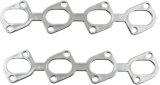 Patriot Seal-4-Good Header Gaskets 66034 Exhaust Gaskets, Header, Seal-4-Good, Aluminum, Stock Port, Ford, Modular V8, Pair thumbnail 2