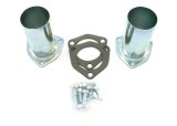 Patriot Collector Reducers with 2.5 Inch Outlet H7242 Header Reducers, Steel, Zinc Plated, 3-Bolt, 2.50 in. Diameter, Composite Gaskets, Pair thumbnail 2