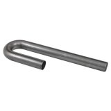 Patriot 180 Degree Bends 1.625 Inch Steel Exhaust Pipe H7019 Tubing, Degree, Mandrel J-Bend, 1 5/8 in. Diameter, 2 in. Radius, 16-Gauge, Steel, Each thumbnail 2