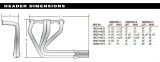 Patriot Roadster/Sprint Car Headers H8069 Headers, Sprint Style Roadster, Long Tube, Steel, Natural, Chevy, Small Block, Pair thumbnail 3