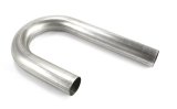 Patriot 180 Degree Bends 2.25 Inch 304 Stainless Steel Exhaust Pipe H6920 Pipe, J-Bend, Degree, Steel, Natural, 2.250 in. Diameter, 3.5 in. Bend Radius, Each thumbnail 1