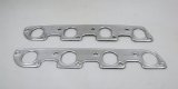 Patriot Seal-4-Good Header Gaskets 66052 Exhaust Gaskets, Header, Seal-4-Good, Aluminum, Stock Port, Ford, 351C, 4V, Pair thumbnail 1