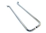 Patriot Side Exhaust H1283 Exhaust, Pipe, Single Lake, Steel, Chrome, 2 in. Diameter Inlet, 80 in. Long, Kit thumbnail 1