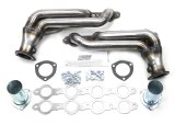 Patriot Tight Tuck Headers H8086 Headers, Tuck, Block Hugger, Steel, Natural, Street Rod, Chevy Small Block LS, Pair thumbnail 1