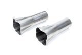 Patriot Formed Collectors H7674 Header Collectors, Formed, 4 Into 1, Weld-on, 1 7/8 in. Primary, 3.0 in Collector Diameter, 10 in Length, Pair thumbnail 2