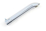 Patriot Chrome Universal Round/Turndown, 1.75 Inch Exhaust Tip H2965 Tip, Single, Clamp-on, Steel, Chrome, in. Inlet/Outlet, 13 in. Length, Each thumbnail 3