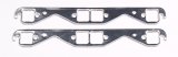 Patriot Seal-4-Good Header Gaskets 66012 Exhaust Gaskets, Header, Seal-4-Good, Aluminum, Square Port, Chevy, Small Block, Pair thumbnail 1