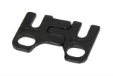 Dart Adjustable Pushrod Guideplates 27001410 Guideplates, Adjustable, 5/16 in., Flat, Chevy, Ford, Each thumbnail 1