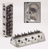 Dart Pro 1 Aluminum Cylinder Heads 13111181 Head, 1, Aluminum, Assembled, 62cc Chamber, 170cc Intake Runner, Ford, 289, 302, 351W, Each thumbnail 1