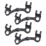 Dart Pushrod Guideplates 27001230-4 Guideplates, Raised, Adjustable, 3/8 in. Size, Chevy, Big Block, with Heads, Set of 4 thumbnail 1