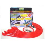 Taylor 409 Race-Fit Pro Race Spark Plug Wires 79232 Wires, Race, Spiro-Wound, 10.4mm, Red, 135 Degree Boots, GM, V8, Set thumbnail 4