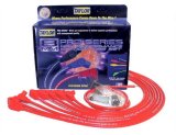 Taylor Spiro-Pro Race-Fit Spiro-Wound Core Spark Plug Wire Sets 76229 Wires, Race-Fit, 8mm, Red, 90 Degree Boots, Chevy, Small Block, Under Headers, Set thumbnail 3