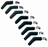 Taylor Spark Plug Boot and Terminal Kits 46005 Wire Connector; And Kit; Wire Set; 45 deg.; Kit; Black; Quanti thumbnail 3