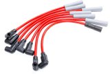 Taylor ThunderVolt 8.2mm Spark Plug Wire Sets for 1987-1990 CHEROKEE, COMANCHE, WAGONEER - 84248 Wires, ThunderVolt, Spiro-Wound, 8.2mm, Red, Straight Boots, Jeep, 4.0L, L6, Set thumbnail 3