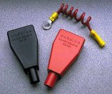 Taylor Battery Terminal Covers 20670 Covers, Top Post, Red, Black, Pair thumbnail 2