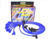 Taylor Spiro-Pro Spark Plug Wire Sets 74602 Wires, Spiro-Pro, 8mm, Blue, 90 Degree Boots, Chevy, Small Block, V8, Set thumbnail 4