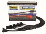 Taylor Spiro-Pro Spark Plug Wire Sets 73051 Wires, Spiro-Pro, 8mm, Black, 90 Degree Boots, Universal, L8/V8, Set thumbnail 5