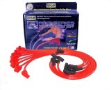 Taylor Spiro-Pro Spark Plug Wire Sets 74206 Wires, Spiro-Pro, 8mm, Red, 90 Degree Boots, Chevy, Small Block, Set thumbnail 5
