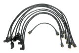 Taylor Spiro-Pro Spark Plug Wire Sets 74001 Wires, Spiro-Pro, 8mm, Black, 90 Degree Boots, Chevy, Small Block, V8, Set thumbnail 2