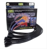 Taylor Spiro-Pro Spark Plug Wire Sets 74001 Wires, Spiro-Pro, 8mm, Black, 90 Degree Boots, Chevy, Small Block, V8, Set thumbnail 3