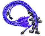Taylor Spiro-Pro Spark Plug Wire Sets 74652 Wires, Spiro-Pro, 8mm, Blue, Straight Boots, AMC/GM/Ford, V8, Set thumbnail 3