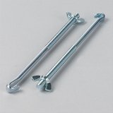 Taylor Battery Hold-Down Kits 21982 Hold-Down, J-Bolts with Wing Nuts, Universal, Kit thumbnail 1