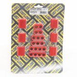 Taylor V8 Vertical Wire Loom Kits 42523 Spark Plug Loom, 10.4mm, Nylon, Vertical, Red, Universal, V8, Set thumbnail 1