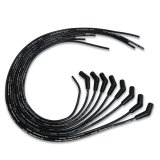 Taylor Street Thunder Spark Plug Wire Sets 50053 Wires, StreeThunder, Spiro-Wound, 8mm, Black, 135 Degree Boots, Universal, 8-Cylinder, Set thumbnail 1