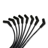 Taylor Street Thunder Spark Plug Wire Sets 50053 Wires, StreeThunder, Spiro-Wound, 8mm, Black, 135 Degree Boots, Universal, 8-Cylinder, Set thumbnail 2