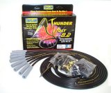 Taylor ThunderVolt 8.2mm Spark Plug Wire Sets 83055 Wires, ThunderVolt, Spiro-Wound, 8.2mm, Black, Straight Boots, Universal, L8/V8, Set thumbnail 3