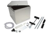 Taylor 200 Series Aluminum Battery Boxes 48200 Box, Aluminum, Satin Finish, 11.25 in. Length, 9.50 in. Width, 8.75 in. Height, Each thumbnail 5