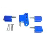 Taylor Cable Ignition Wire Looms and Separators 42765 Loom Mounting Brackets, Horizontal, Nylon, Blue, Chevy, Chrysler, Dodge, Plymouth, Set of 4 thumbnail 1