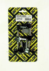 Taylor Mounting Brackets for Clamp-Style Wire Separators 42702 Separator Brackets, Clamp Style, BBC/Most Ford, Horizontal, Black, Qty 6 thumbnail 2