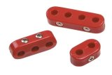 Taylor Clamp-Style Wire Separators 42720 Ignition Loom/Separator, Nylon, Red, 7-8mm, Set of 6 thumbnail 1