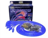 Taylor Spiro-Pro Spark Plug Wire Sets 73655 Wires, Spiro-Pro, 8mm, Blue, Straight Boots, Universal, L8/V8, Set thumbnail 3
