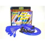 Taylor Spiro-Pro Spark Plug Wire Sets 74676 Wires, Spiro-Pro, 8mm, Blue, Straight Boots, Dodge, Jeep, 5.2, 5.9L, V8, Set thumbnail 2