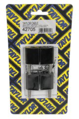 Taylor Mounting Brackets for Clamp-Style Wire Separators 42705 Ignition Loom/Separator, Vertical, Nylon, Black, 7-8mm, Chevy, Chrysler, Dodge, Plymouth, Set of 4 thumbnail 2