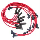 Taylor Spiro-Pro Spark Plug Wire Sets 74229 Wires, Spiro-Pro, 8mm, Red, Straight Boots, Chevy, GMC, 7.4L/454, V8, Set thumbnail 1