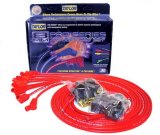 Taylor Spiro-Pro Spark Plug Wire Sets 73253 Wires, Spiro-Pro, 8mm, 45/135 Degree Boots, Male/HEI and Female/Socket, RFI Suppression, Red Silicone, w/Coil Wire, for 8 Cylinders, Set thumbnail 3