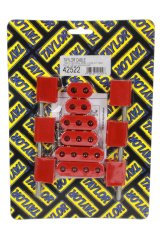 Taylor V8 Vertical Wire Loom Kits 42522 Ignition Loom/Separator, Vertical, Nylon, Red, 7-8mm, Kit thumbnail 2