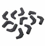 Taylor Distributor and Coil Boot Terminal Kits 46067 Boots And Terminals Kit, LT-1, 90 Degree, Black, Set of 10 thumbnail 1