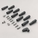 Taylor Spark Plug Boot and Terminal Kits 46052 Distributor Boots Terminals, Black, LT1 180 Degree Boots, 8mm, Set of 10 thumbnail 4