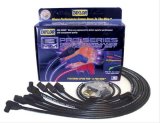 Taylor Spiro-Pro Race-Fit Spiro-Wound Core Spark Plug Wire Sets 76028 Wires, Race-Fit, 8mm, Black, 90 Degree Boots, Chevy, Small Block, Set thumbnail 1