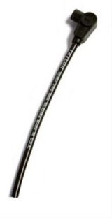 Taylor Spiro-Pro Race-Fit Spiro-Wound Core Spark Plug Wire Sets 76028 Wires, Race-Fit, 8mm, Black, 90 Degree Boots, Chevy, Small Block, Set thumbnail 3