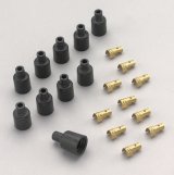 Taylor Distributor and Coil Boot Terminal Kits 46059 Boots Terminals, Black, Socket, Straight Boots, 8mm, Set of 10 thumbnail 3